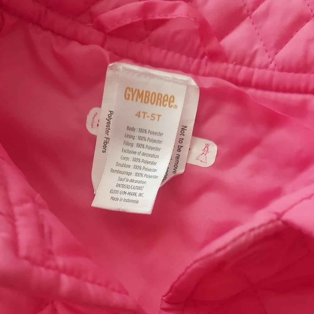 Gymboree Pink Quilted Jacket